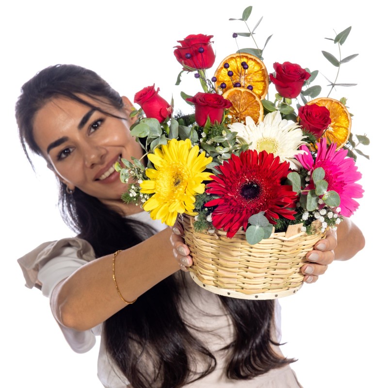 Good Vibes Only Gerbera Sepeti