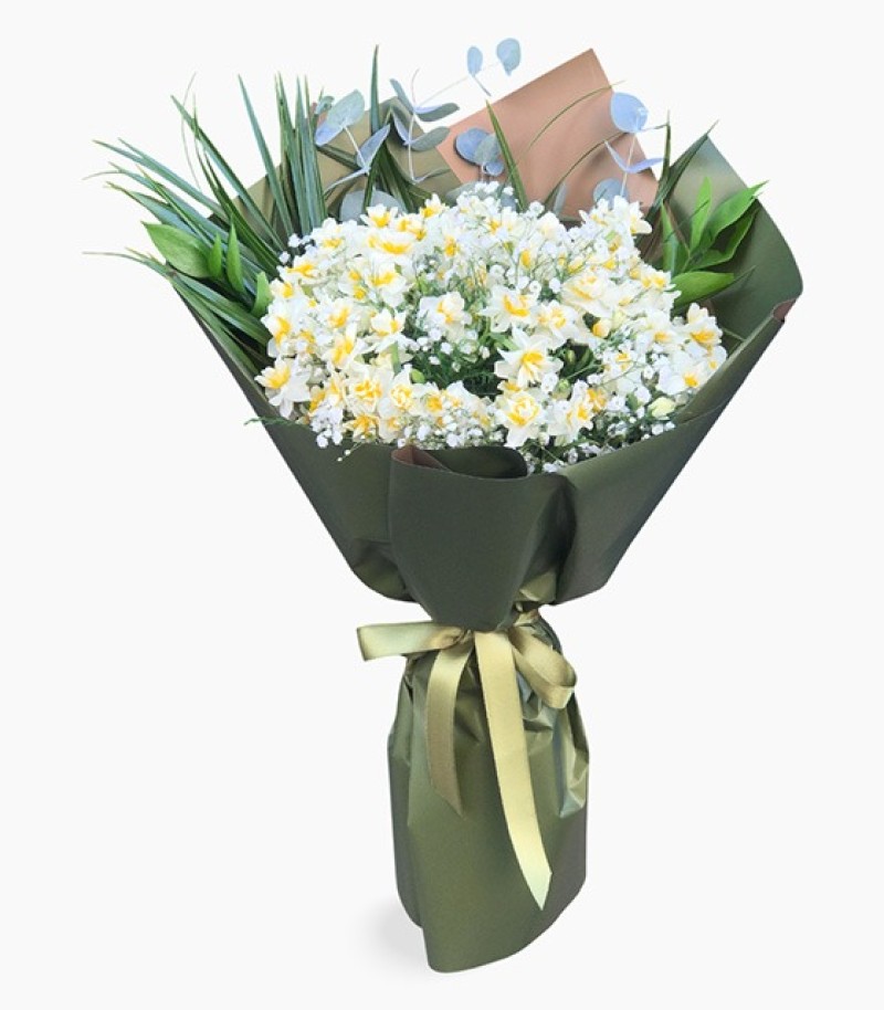 Green Nergis Buketi